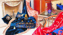 Designer ensemble on display