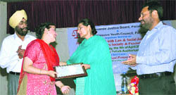 Minister of State for External Affairs, Preneet Kaur, at a seminar organised by the Juvenile Justice Board in Patiala on Saturday