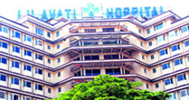 Lilavati hospital in Mumbai.