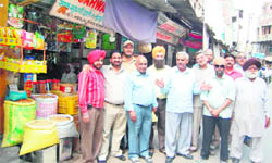 Traders of Ghee Mandi area a relieved lot after the administration withdrew demolition orders