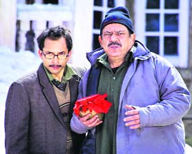 A still from Teen Thay Bhai