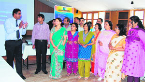 A workshop on methods of teaching was held at Oak Grove School in Mussoorie on Friday.