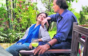Indias leading lensman Raghu Rai and wife Gurmeet Rai (L), a conservation architect, hail from different professions