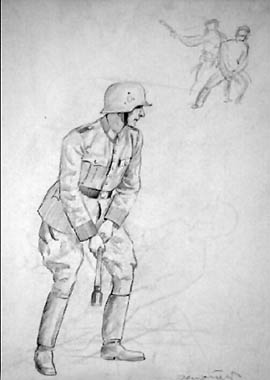 Austrian Roman Zenzinger was one of Adolf Hitlers official artists.