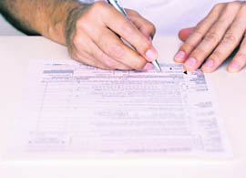 Keep a copy of the form that you have filled and signed