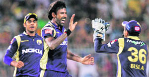 Lakshmipathy Balaji was influential in KKRs win over Rajasthan Royals.