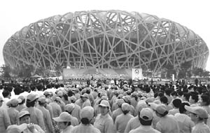 Birds Nest (Beijing National Stadium), WeiWei is best known for.