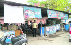 A view of the canteen situated in the district court premises at Ropar. 