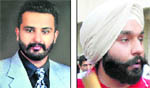 Victim Gurkirat Singh Sekhon (left) and main accused Prince Makkar