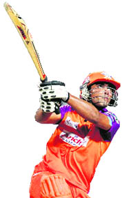 Kochi Tuskers batsman Ravindra Jadeja