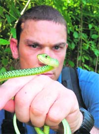 Shultz in Wild Recon risks his life for what he calls a service to humanity