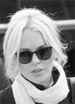 Lindsay Lohan arrives for a hearing at the Airport Branch Courthouse in Los Angeles.