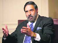 Commerce Minister Anand Sharma said his ministry was ready with the final draft on the policy