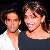 Siddharth Mallya and Deepika Padukone