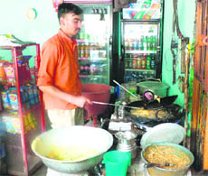 A dhaba in Nandini, near Katra