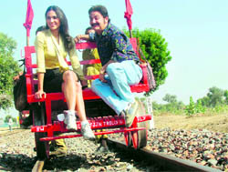 Lara Dutta and Vinay Pathak
