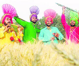Baisakhi triggers celebratory propensities among Punjabi farmers