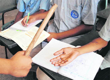 Many teachers cane students inflicting physical pain without realising the psychological harm they are inflicting on the child 