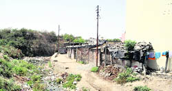 An open nullah in ward number 8 of Dehradun.
