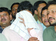 Capt Anirban Sannigrahi, a pilot who was arrested in New Delhi on Wednesday.