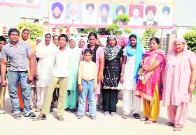 A few BPL families, which came to meet the Chief Minister, returned empty handed as security guards did not allow them to enter the venue