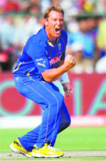 Royals skipper Shane Warne.