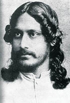 Portrait of a young Rabindranath Tagore