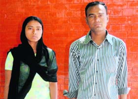 Shamshad Alam, who needs a kidney transplant for the second time, with sister Angoori, who has offered her kidney to save him brother