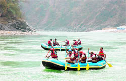 Rftaing in progress in the Ganga