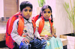 Jaspreet Kaur and Prabhjot Singh, have been deserted by their father due to their ailment 