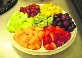 COOL QUOTIENT: Include fruit and juices in your diet