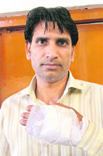 Emanuel, who was stabbed near Jagraon Bridge. 