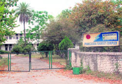 The Pinkasia Tourist Complex of the Punjab Government in Ropar.