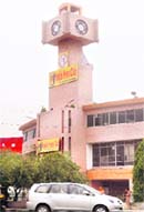 The Clock Tower at the Punjab Press Club in Jalandhar