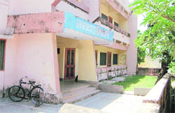 The guesthouse of the Irrigation Department that has been occupied by acquaintances of politicians in Dehradun