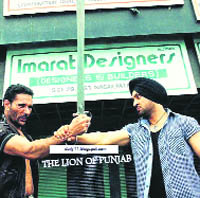 A still from The Lion Of Punjab
