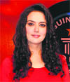 Spoilt for choice: Preity Zinta