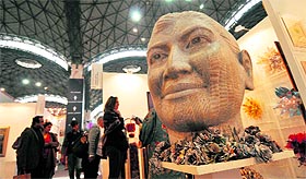 Interest in art is growing among Indians and more and more people are visiting exhibitions, art shows and are buying artworks now