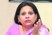 Romila Dubey, PSERC Chairperson 