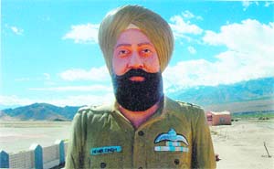 A statue of Mehar Singh, Saviour of Ladakh, was unveiled at the Leh airfield in the 1970s