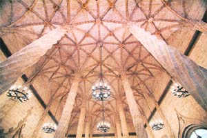 The La Lonja, once a bustling silk exchange, is an impressive Gothic structure with vaulted roofs