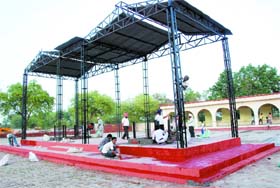 The cremation ground of the Badal clan being revamped at the village where last rites of the CM's wife will be performed on Wednesday