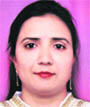The victim, 34-year-old Sonia, who was found murdered at her house in Phase XI, Mohali, on Wednesday morning.
