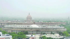 Delhi was hit by a dust storm on Thursday.