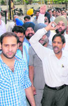 Industrialists protest in Jalandhar