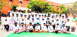 The team selected for holding gurmat camps in Orissa and Chhattisgarh.