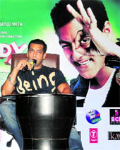 Salman Khan at the press conference