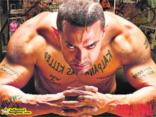 Aamir Khan in Ghajini