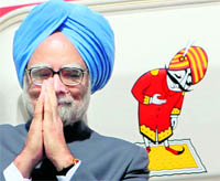 PM Manmohan Singh before his departure from Julius Nyerere International Airport in Tanzania on Saturday.
