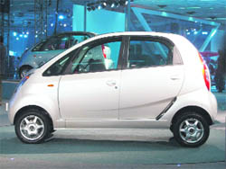 Overseas journey: Car priced between Rs 3.8 lakh and over Rs 4.5 lakh. The company plans to launch Nano in Nepal and Europe also.